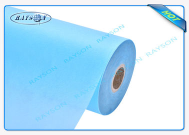 Daur ulang Colorful PP Spunbond Non Woven Fabric Rolls Waterproofing Material
