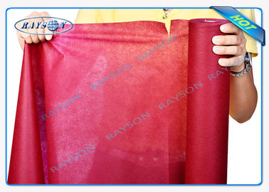 Berlubang PP Non Woven Cloth Cleaning di Shrink Film Packing, Kuning
