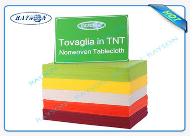 Berbagai Warna 120cm * 140 cm Panas Rumah Tahan Digunakan Antifouling Tidak Bau TNT Taplak