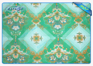 Full Range Color PP Spunbond Printed Non Woven Fabric untuk Belanja Tas dan taplak meja