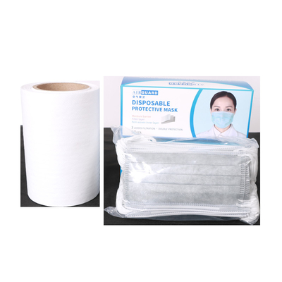 Eco Friendly PP BFE 99 Medical Meltblown Nonwoven Fabric Untuk Masker Wajah Bedah