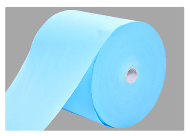 9G-120 Gram PP Spunbond Non Woven Fabric Biru / Putih / Hijau Warna 2-320cm Lebar