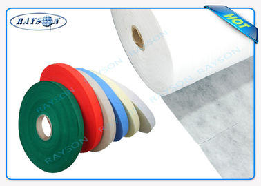 Biru Putih Non Woven PP Spunbond Non Woven Fabric Untuk Furnitur