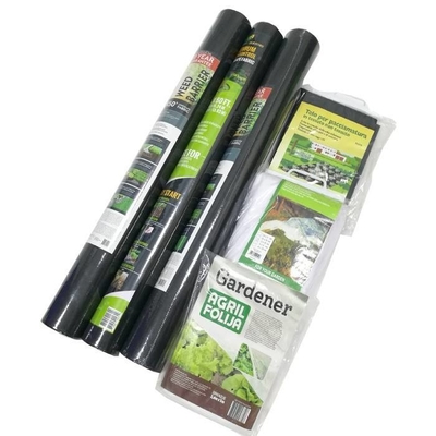 40gsm-100gsm Pertanian Non Woven Cover Weed Control Fabric Roll Landscape Weed Suppression