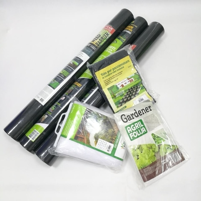 40gsm-100gsm Pertanian Non Woven Cover Weed Control Fabric Roll Landscape Weed Suppression