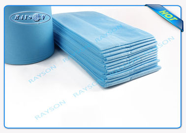 Sprei Sekali Pakai Spunbond PP / Bed Cover Medis Untuk Penggunaan Rumah Sakit Dan Salon Kecantikan