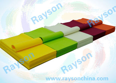 Colorful Printed Spunbond Non Woven Taplak Untuk Restaurant / Hotel