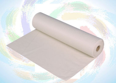 Waterproof 100% Polypropylene Spunbond Non Woven Fabric Anti Selipkan Rolls Putih / Merah / Hijau