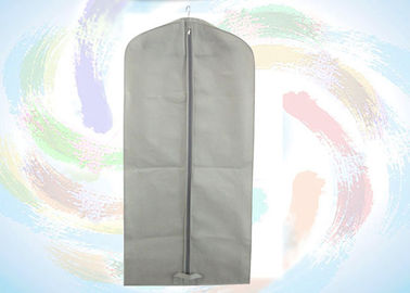 Custom Multi Color Folding Non Woven Suit Cover dengan Handle, PortableNon Woven Fabric Bags