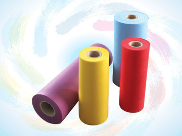 Waterproof Multi warna PP Spunbond Non Woven Fabric produsen untuk Packing tas / bantal kasus