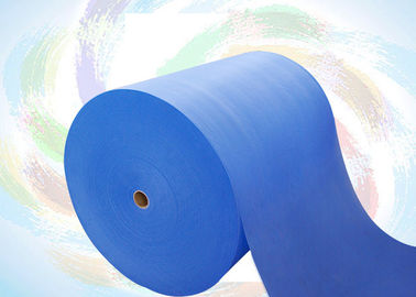 Biru PP Spunbond Non Woven Fabric Medis Waterproof pakai Polypropylene Kain