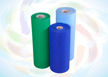 Bahan Waterproofing Spunbond Hydrophilic Medical Non Woven Fabric dengan 100% Polypropylene