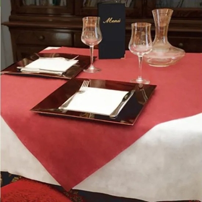 PP Non Woven Dinning Table Cover Taplak Meja Tahan Air Roll untuk Restoran