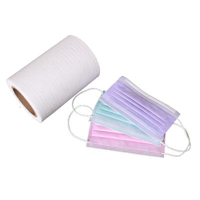 240cm Lebar Meltblown Non Woven Fabric Untuk Masker Wajah N95 Warna Putih