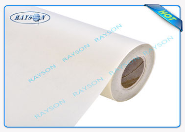 Daur ulang Colorful PP Spunbond Non Woven Fabric Rolls Waterproofing Material