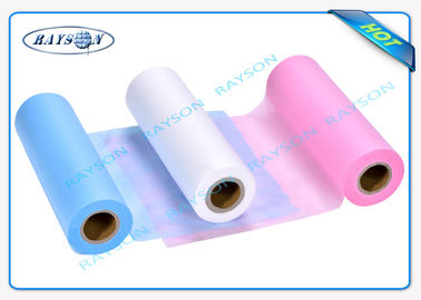 Kain putih Medis / Pink / Biru pakai Non Woven untuk Hosiptal Produk