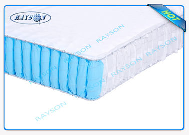 70 Gram Putih / Warna Biru 47cm Lebar PP Non Woven Fabric Untuk Box musim semi Penutup