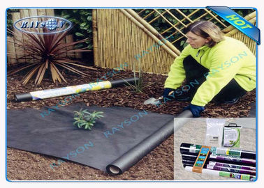 70gsm Pertanian Non Woven Cover, PP Nonwoven Fabric Untuk Agricultute Weed Control Matting