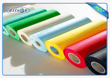 Fabric 1.5oz Hitam berlubang Polypropylene Spunbond Non Woven Untuk Dust Cover