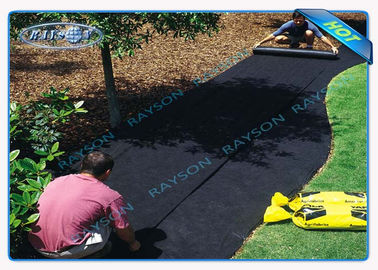 Fabric Landscape 40gsm Hitam Non Woven untuk Garden Cover, 1,5% UV - Perlawanan