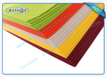 100 * 100CM Pantone Color PPSB Non Woven Lembar / Pre Cut Tabel Penutup