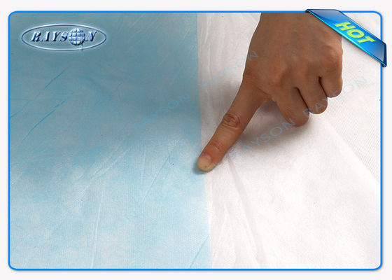 Sertifikat Pertanian Non Woven Landscape Fabric / Frost Perlindungan Fleece dengan Reinforced Ujung