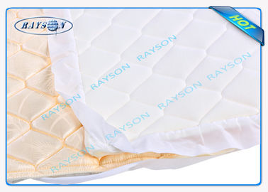 Putih / Hitam / Warna Biru Baik Kekuatan PP Fabric Spunbond Non Woven untuk Mattress Quilting dan musim semi Penutup