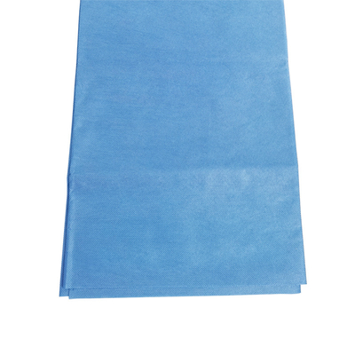 Eco Friendly Pure Color Spunbond Mateiral Non Woven Fabric Untuk Sprei Rumah Sakit