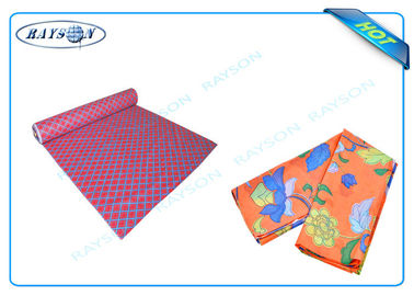 Ruixin Tela PP Spunbond Non Woven Fabric Sesamoid dengan Pola Timbul / Seasame