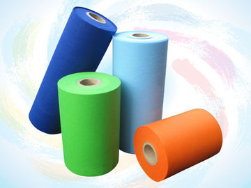 Kustom Warna Cerah PP Spunbond Bahan Kain Non Woven untuk Tas Belanja