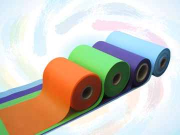 Kustom Warna Cerah PP Spunbond Bahan Kain Non Woven untuk Tas Belanja
