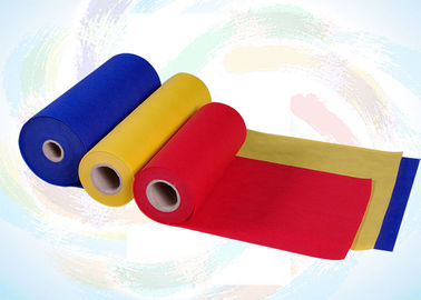Multi-warna PP Non Woven berputar-terikat Polypropylene Fabric Daur Ulang dan waterproofing