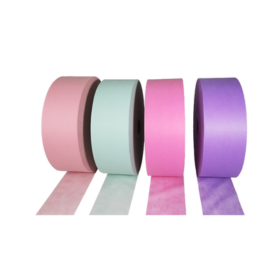 Warna-warni Lembut PP Spunbond 3ply Masker Wajah Non Woven Fabric Untuk Produk Medis