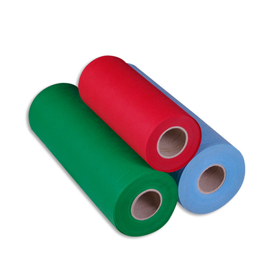 Kain Nonwoven Pp Spunbond Berwarna untuk Pembuatan Tas 70gram Lebar 160cm