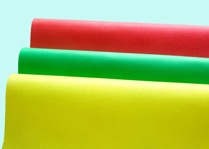 Kustom Warna Cerah PP Spunbond Bahan Kain Non Woven untuk Tas Belanja